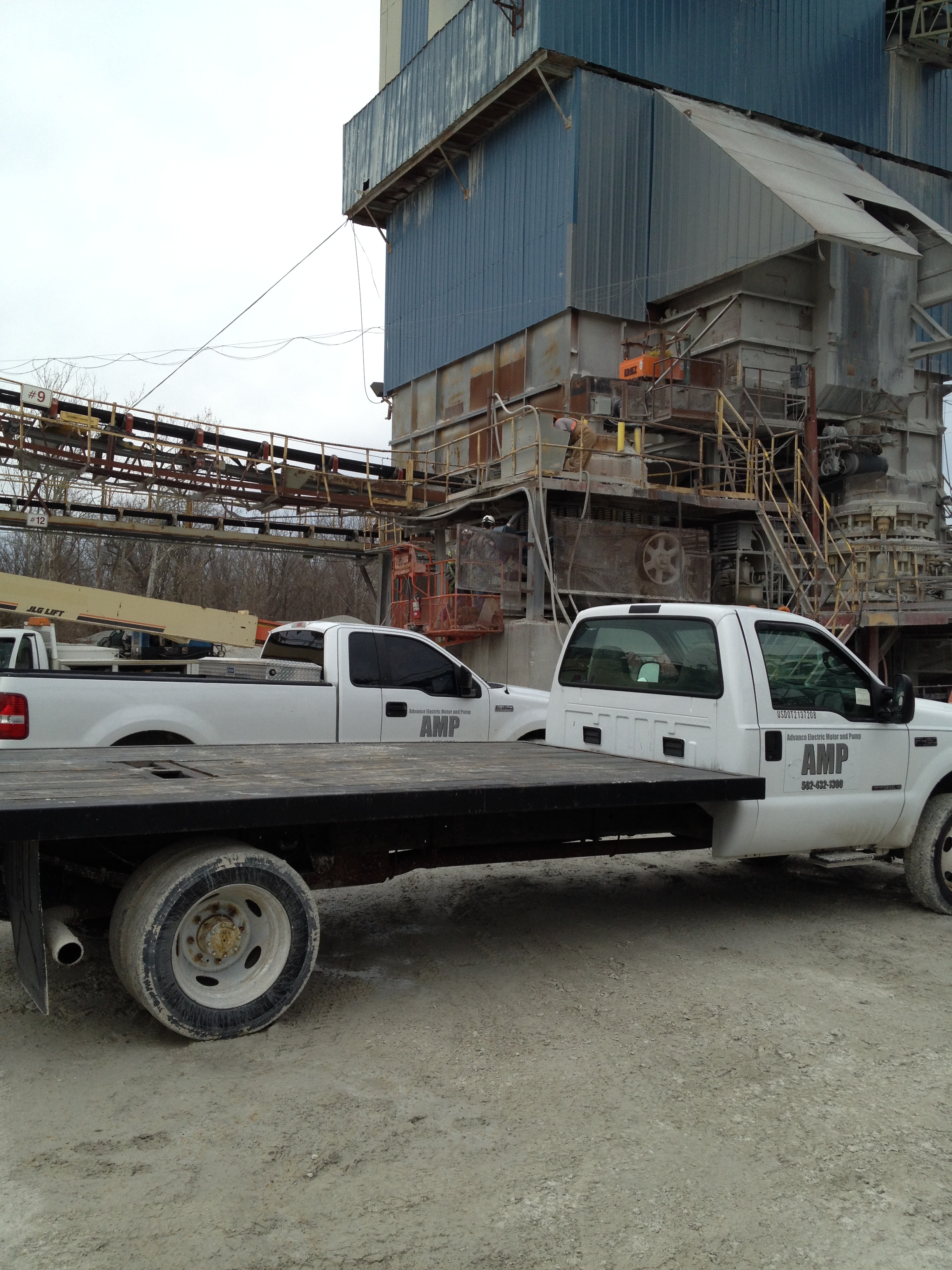 INSTALLATION 350 HP CRUSHER MOTOR